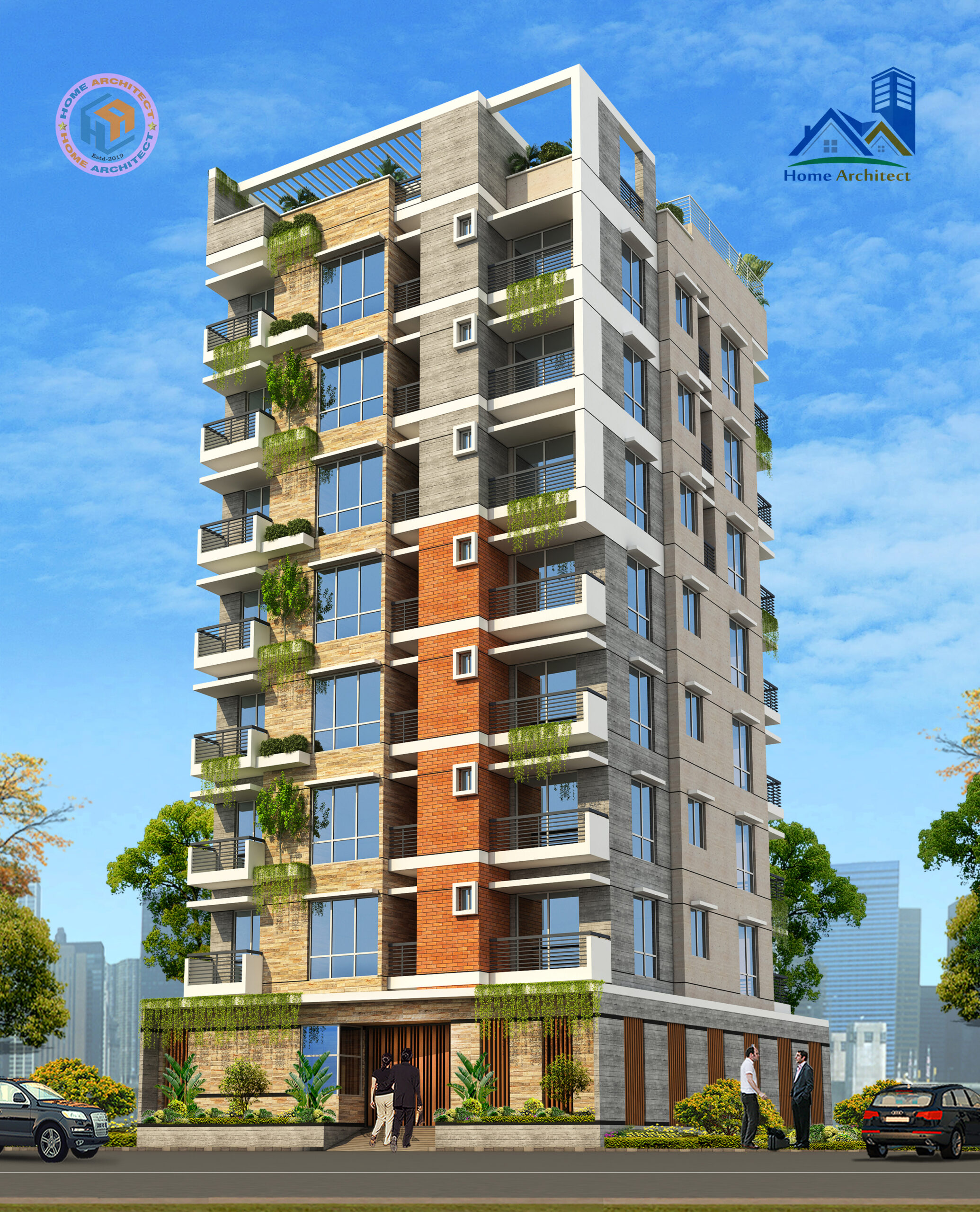 8 storied building, Rangpur