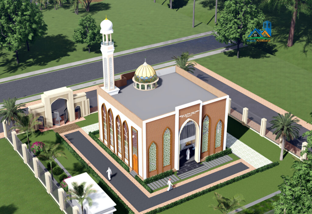 2 storied Mosque, Nilfamari-4