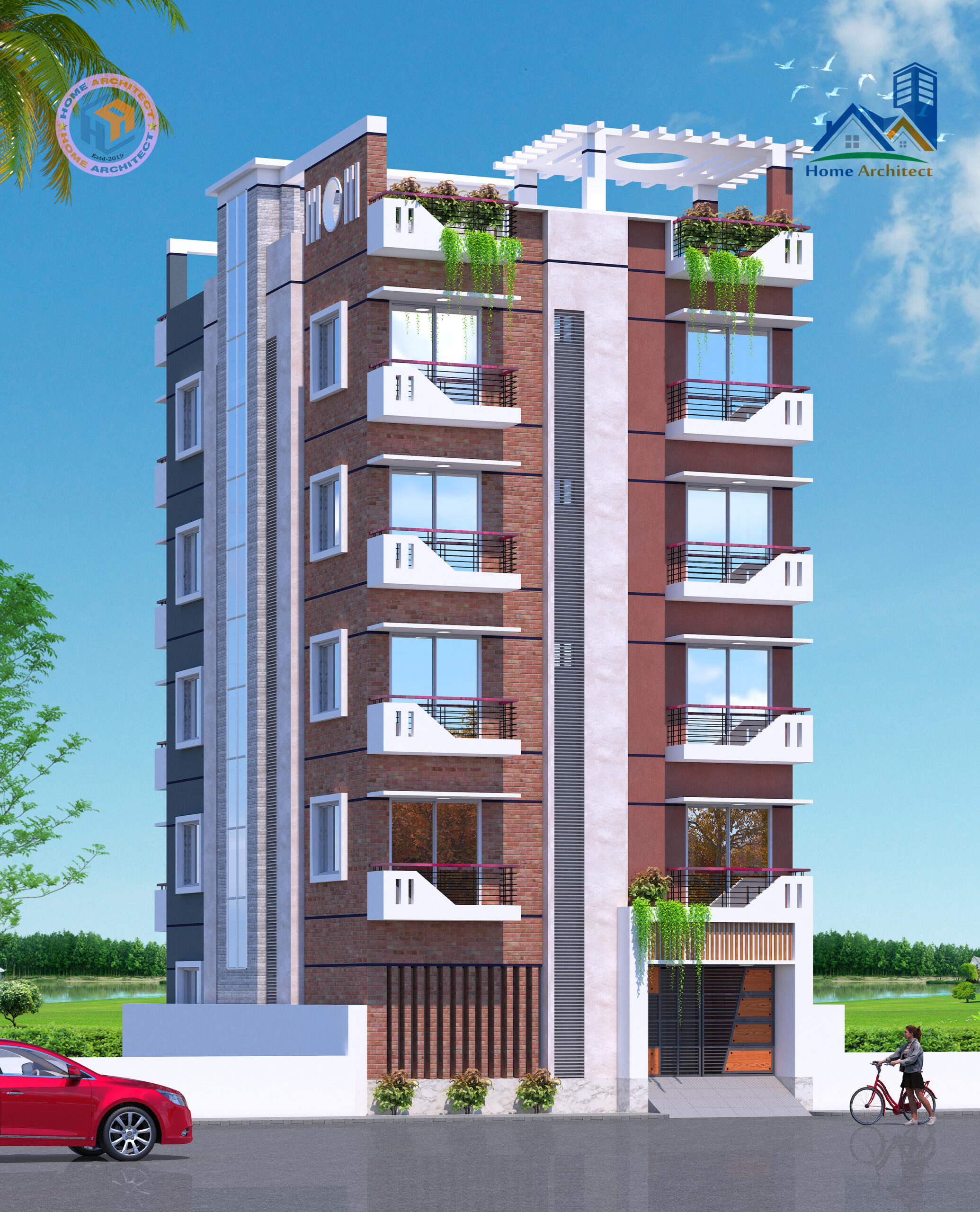 5 storied building, Tangail